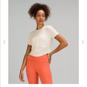 LULULEMON Side cinched crop top